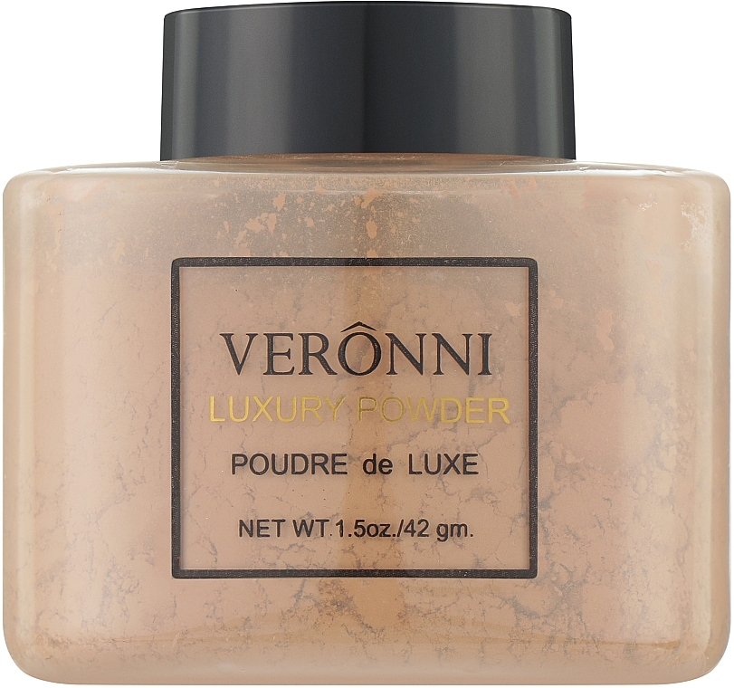 Loose Mineral Banana Powder - Veronni Luxury Powder Poudre De Luxe — photo N1