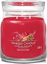 Scented Candle - Yankee Candle Sparkling Cinnamon Scented Candle — photo N1