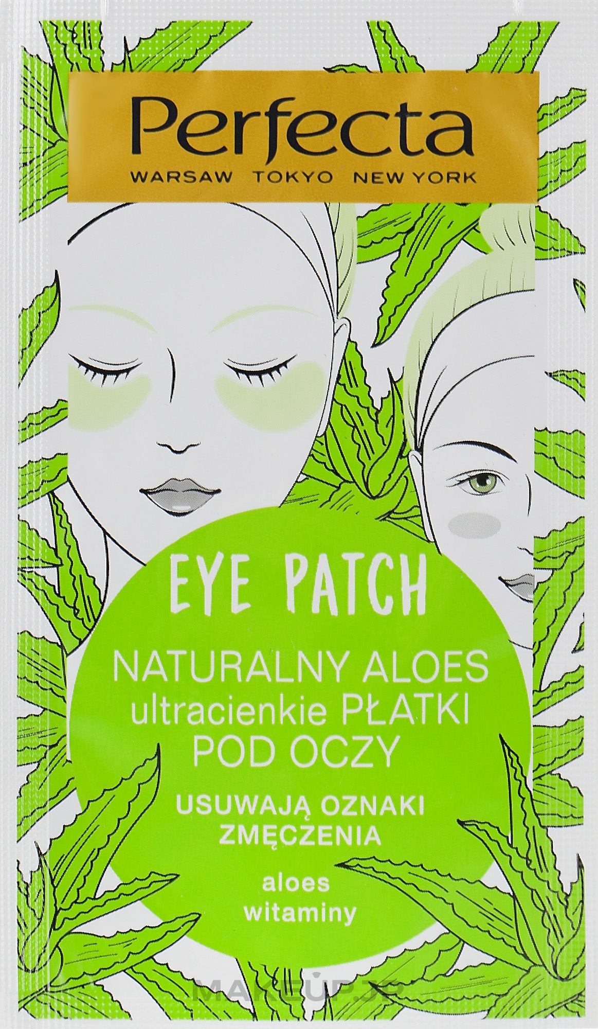 Eye Patches - Perfecta Eye Patch Aloe & Vitamins — photo 2 szt.