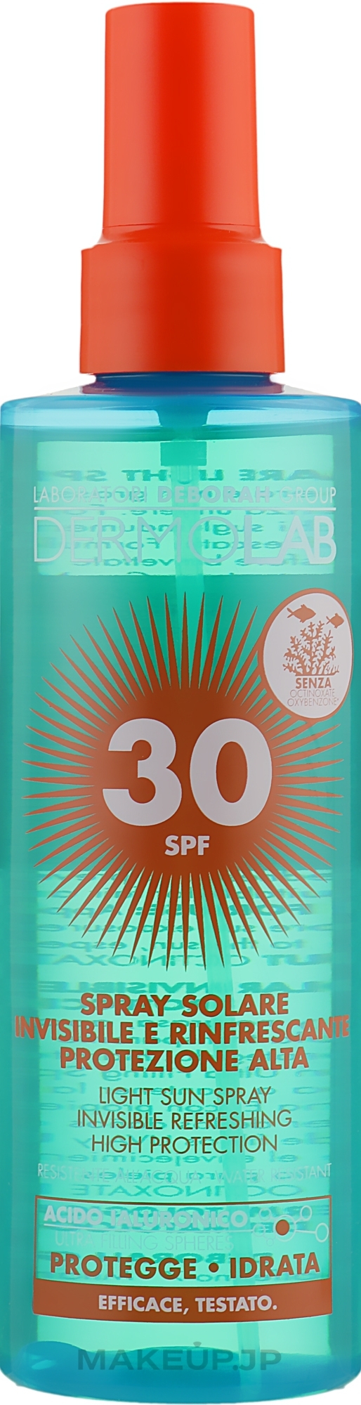 Sun Spray - Deborah Milano Dermolab Solar Invisible Solar Spray SPF30 — photo 200 ml