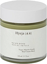 Matcha Face Mud Mask - Hyeja Vegan Matcha Gentle Mud Cream Mask — photo N1