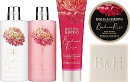 Set, 5 products - Baylis & Harding Boudoire Rose Set — photo N2