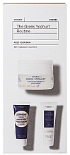 Fragrances, Perfumes, Cosmetics Set - Korres The Greek Yoghurt Routine (f/cr/40ml + cl/gel/20ml + f/mask/20ml)