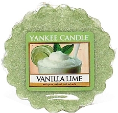 Fragrances, Perfumes, Cosmetics Scented Wax - Yankee Candle Vanilla Lime Wax Melts