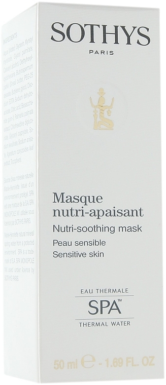 Softening & Nourishing Face Mask - Sothys Nutri-Soothing Mask — photo N1