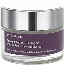 Facial Day Cream - Dr. Eve_Ryouth Snake Venom + Collagen Wrinkle Filler Day Moisturiser — photo N1