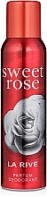 Fragrances, Perfumes, Cosmetics La Rive Sweet Rose - Deodorant