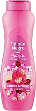 Fragrances, Perfumes, Cosmetics Cherry & Freesia Shower Gel - Tulipan Negro Cherries & Freesia Shower Gel