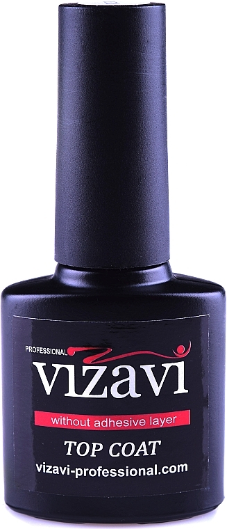 Finish Top Coat without Sticky Layer - Vizavi Professional Top Coat — photo N6