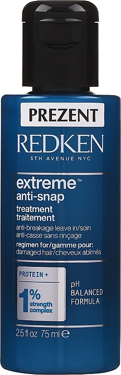 GIFT! Leave-In Treatment for Very Damaged Hair - Redken Extreme Anti-Snap Leave-in Treatment — photo N1