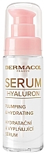 Fragrances, Perfumes, Cosmetics Moisturizing & Smoothing Face Serum - Dermacol Hyaluron Plumping & Hydrating Serum