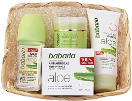 Fragrances, Perfumes, Cosmetics Set - Babaria Aloe Vera Set (cr/50 ml + deo/75 ml + h/cr/100 ml)