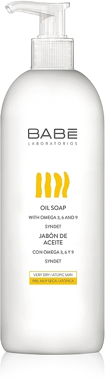 Oil Soap for Dry Problem Skin - Babe Laboratorios Oil Soap — photo N1