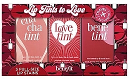 Set - Benefit Lip Tints to Love Set (lip/tint/3x6ml) — photo N2