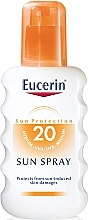 Fragrances, Perfumes, Cosmetics Sunscreen Body Spray SPF 20 - Eucerin Sun Protection Sun Spray SPF 20