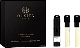 Fragrances, Perfumes, Cosmetics Parfums Dusita Le Sillage Blanc - Set (edp/mini/7,5ml + edp/refill/2x7,5ml)