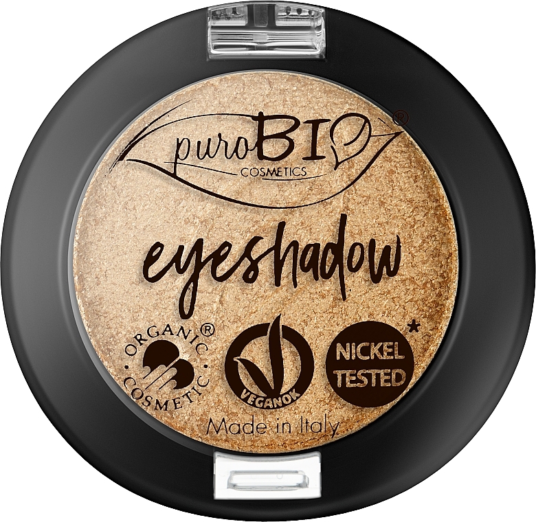 Mineral Shimmer Eyeshadow - PuroBio Cosmetics Ecological Eyeshadow Shimmer — photo N2