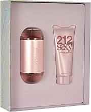 Fragrances, Perfumes, Cosmetics Carolina Herrera 212 Sexy edp - Set (edp 100ml + b/l 100ml) 