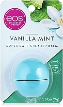 Fragrances, Perfumes, Cosmetics Vanilla Mint Lip Balm - EOS Visibly Soft Lip Balm Vanilla Mint