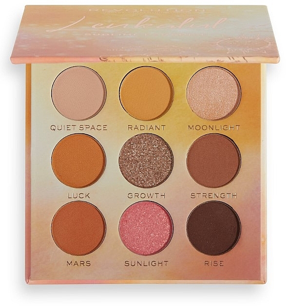 Eyeshadow Palette - Makeup Revolution X Lenkalul Sublime Paradise Eyeshadow Palette — photo N1