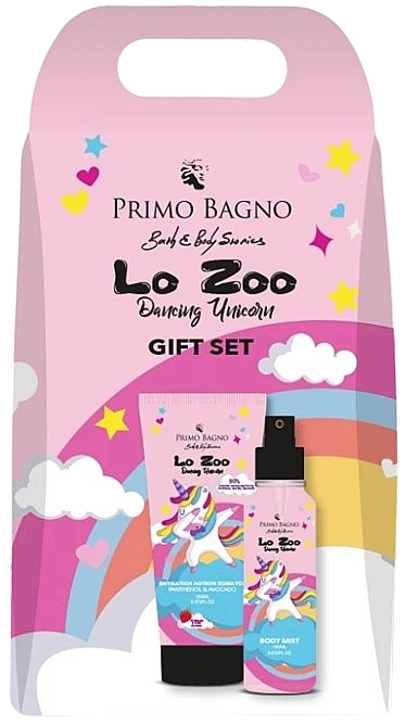 Set - Primo Bagno Lo Zoo Unicorn Gift Set (b/lot/150ml + b/spray/150ml) — photo N1