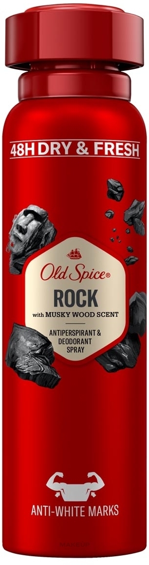 Deodorant Spray - Old Spice Rock Antiperspirant & Deodorant Spray — photo 150 ml