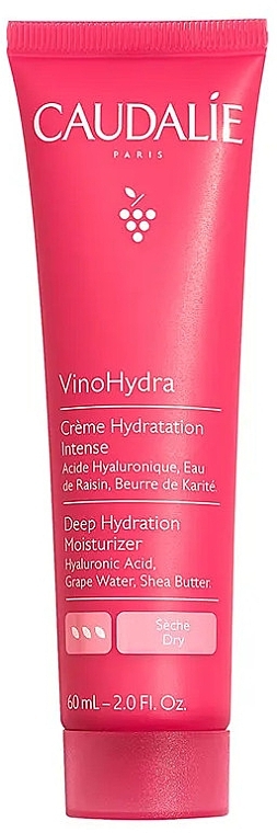 Intensive Moisturizing Face Cream - Caudalie VinoHydra Deep Hydration Intense Moisturizer — photo N1