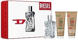 Fragrances, Perfumes, Cosmetics Diesel D By Diesel - Set (edt/100 ml + sh/gel/75 ml + f/cr/75 ml)