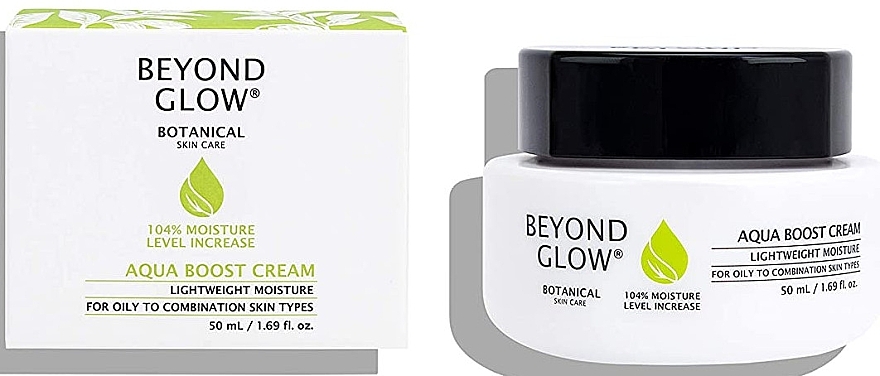 Lightweight Moisturizing Cream - Beyond Glow Botanical Skin Care Aqua Boost Cream — photo N12