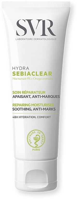 Oily Skin Moisturizing Cream - SVR Sebiaclear Hydra  — photo N1