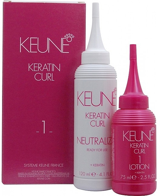 Keratin Hair Lotion - Keune Keratin Curl Lotion 1 — photo N10