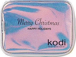 Fragrances, Perfumes, Cosmetics Cosmetic Bag 'Merry Christmas', hologram - Kodi Professional