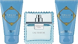 Versace Man Eau Fraiche - Set (edt/50ml + sh/gel/50ml + ash/b/50ml) — photo N3