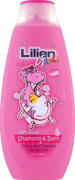 2in1 Shampoo & Bath Foam for Girls - Lilien Shampoo & Bath Girls — photo N1