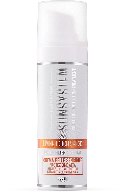 Facial Cream for Sensitive Skin SPF30 - Napura Sun System Divine Touch SPF 30 — photo N1
