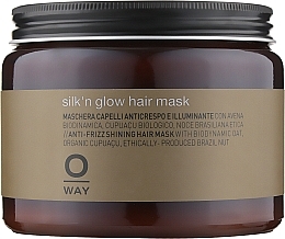 Anti-Frizz Hair Mask - Rolland Oway Silk'N'Glow — photo N2