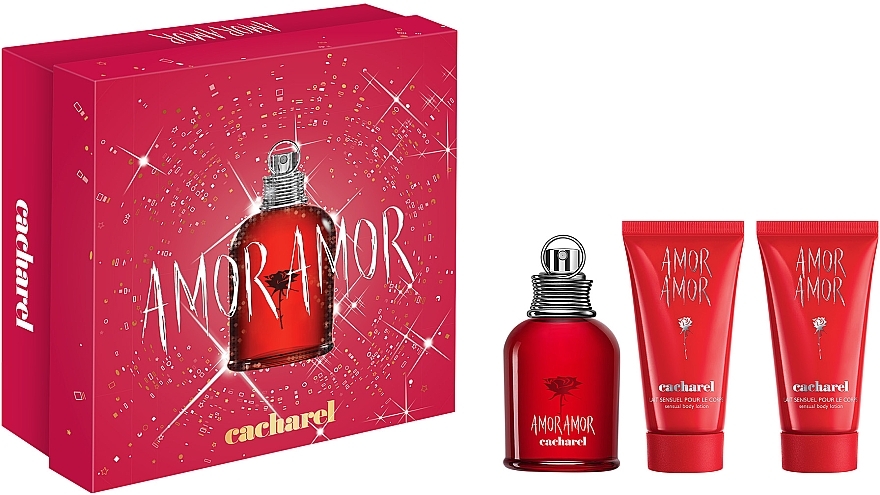 Cacharel Amor Amor  - Set (edt/50ml + b/lot/2x50ml) — photo N1