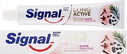 Fragrances, Perfumes, Cosmetics Toothpaste - Signal Long Active Nature Elements Clove Sensitive