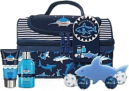 Fragrances, Perfumes, Cosmetics 8-Piece Set - Baylis & Harding Shark Lunch Bag