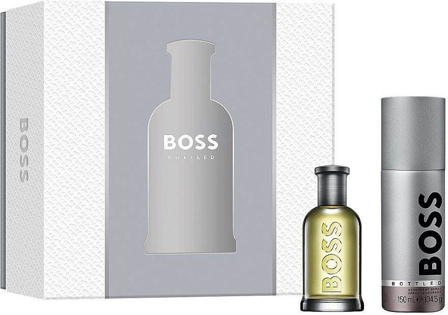 Bottled Set (edt/50ml + deo/150ml) - HUGO BOSS  — photo N2