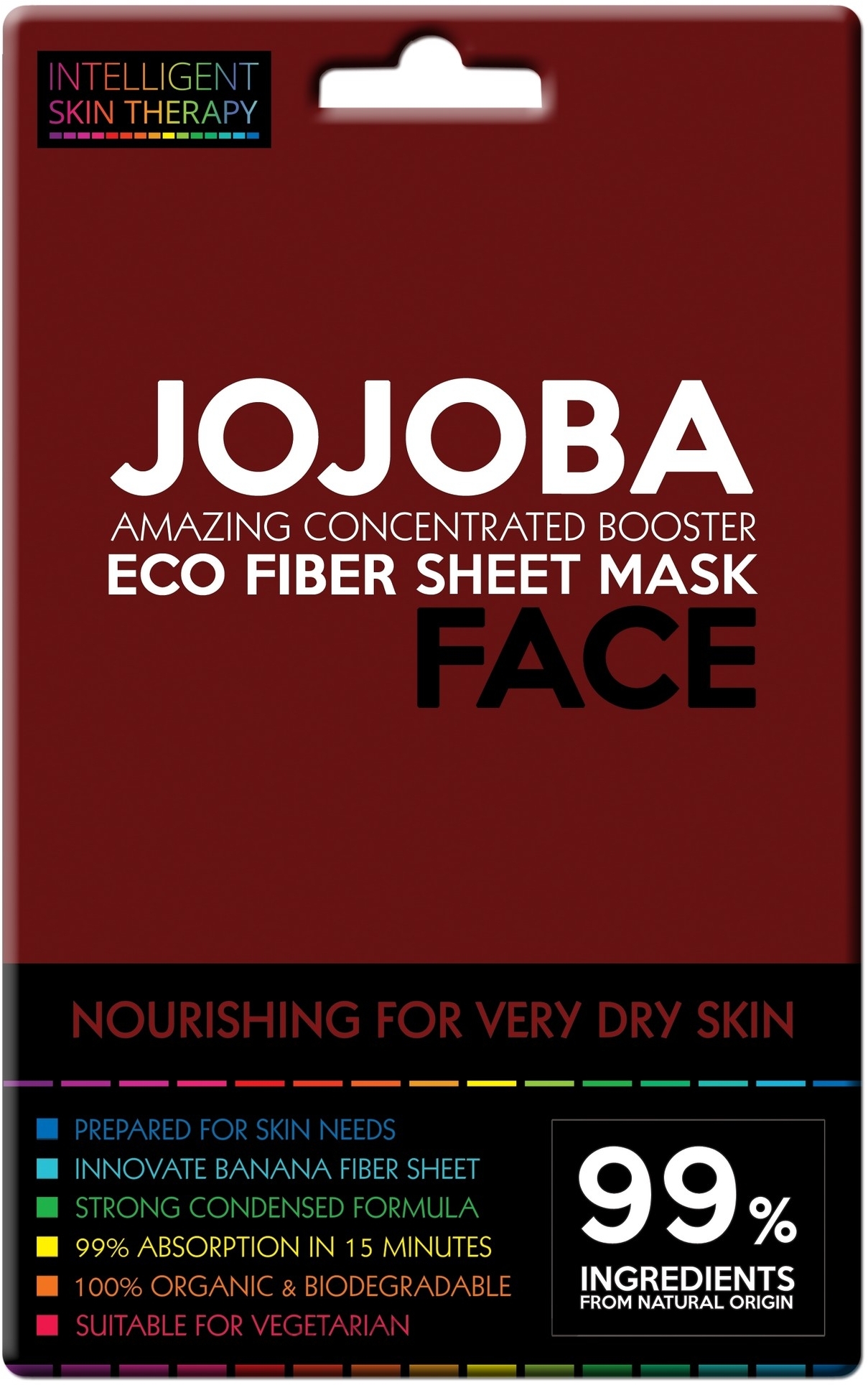 Jojoba Oil Mask - Beauty Face Intelligent Skin Therapy Mask — photo 25 g