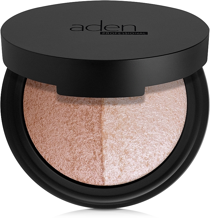 Face Palette - Aden Cosmetics Highlighter & Bronzer Duo — photo N1