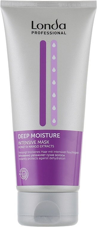 Moisturizing Hair Mask - Londa Professional Deep Moisture Intensive Mask  — photo N1