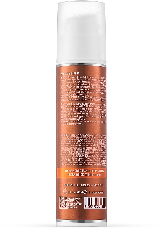 Tan Boosting Cream Gel SPF10 - Napura Sun System Extreme Tan SPF 10 — photo N2