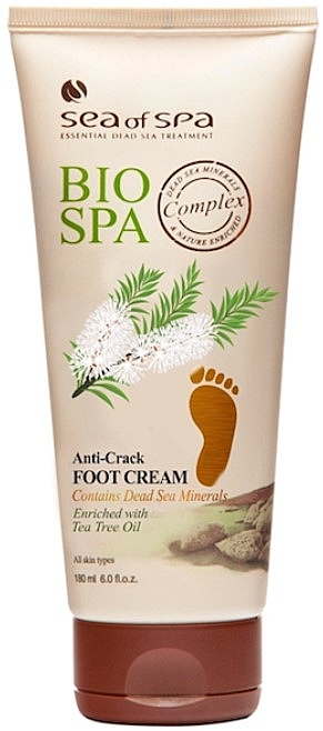Anti-Crack Foot Cream with Tea Tree Oil - Sea of Spa Bio Spa Anti-Crack Foot Cream with Tea Tree Oil — photo N1