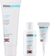 Set - Isdin Acniben Repair (lip/balm/2ml + gel/cr/40ml + cl/emulsion/15ml) — photo N2