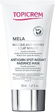 Brightening Face Mask - Topicrem Mela Anti-Dark Spot Instant Radiance Mask — photo N1