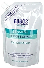 Shower Cream - Eubos Med Sensitive Skin Shower & Cream For Dry Skin Refill — photo N1