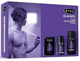 STR8 Game - Set (edt/50 ml + deo/150 ml + sh/gel/250 ml) — photo N1