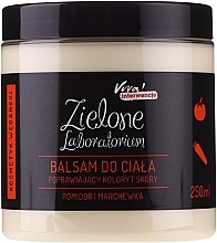 Fragrances, Perfumes, Cosmetics Improving Skin Tone Lotion "Tomato & Carrot" - Zielone Laboratorium